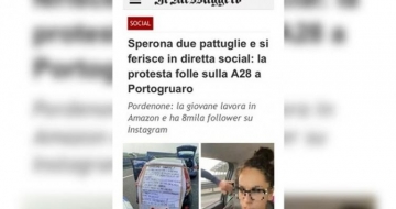 Българка пощури Италия: Кара 20 км в насрещното, блъсна патрулка и накрая тръгна да си реже вените на живо заради инфлацията