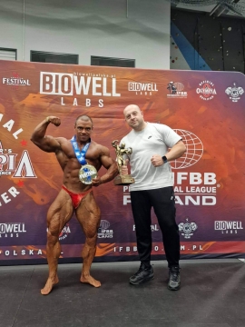 Безапелационна победа и първо място за културиста Владимир Димитров на NPC Gold Cup Poland