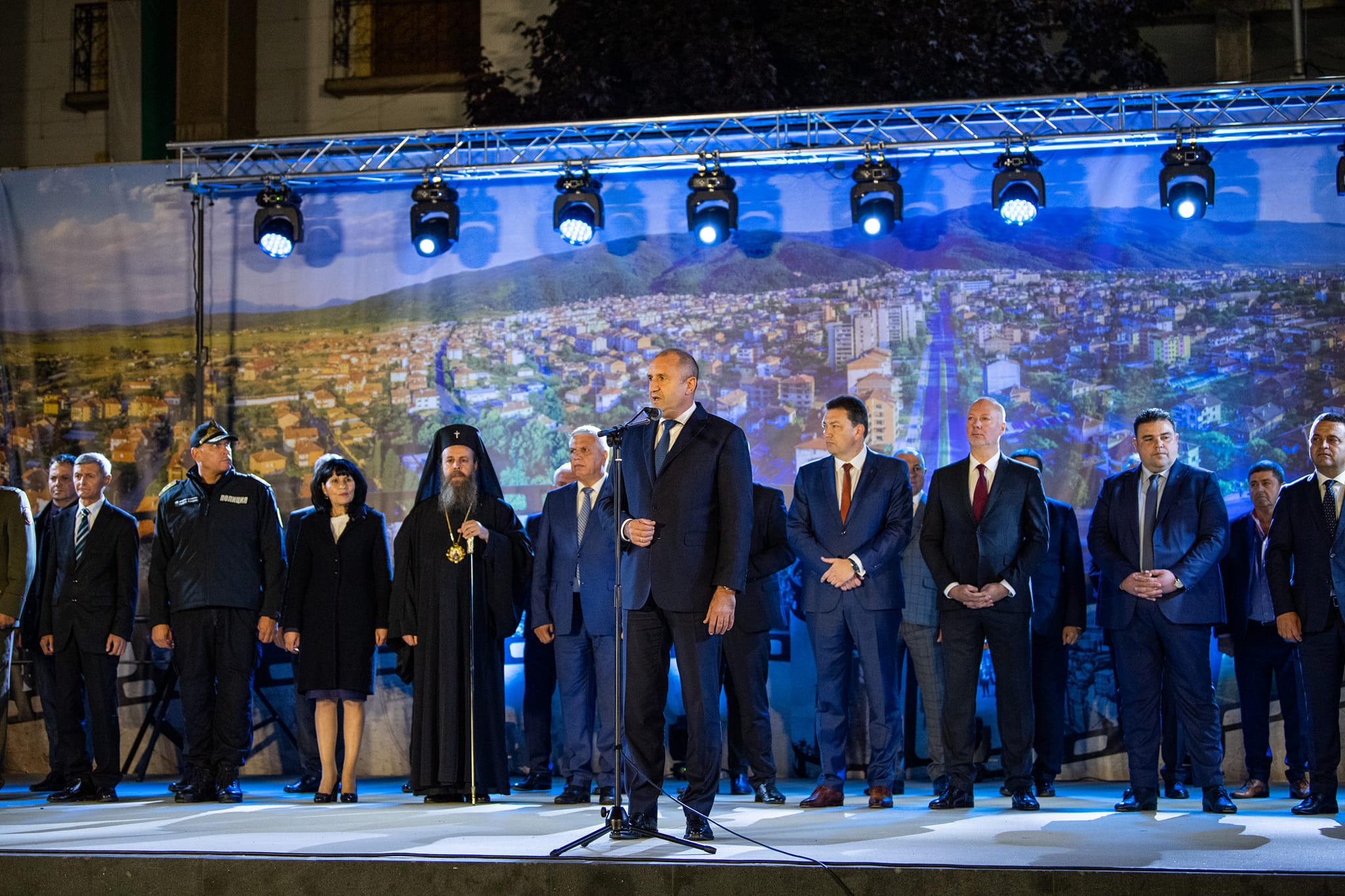 Президентът Румен Радев поздрави петричани за 110 години от Освобождението