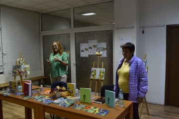 Представяне на творчеството на художничката Анелия Карабенчева и писателката Лия Ангели в община Симитли