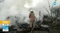 Голям пожар в село Краище,изгоряха стопански постройки