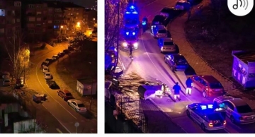 Пиян младеж помете метални контейнери за смет в Благоевград