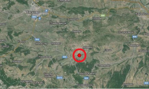 Слабо земетресение с магнитуд 2,5 по Рихтер е регистрирано край Хасково тази нощ Слабо земетресение с магнитуд 2,5 по Рихтер е регистрирано край Хасково тази нощ