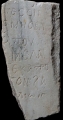 Фрагмент с надпис е открит при проучвания на църквата Света Богородица  в Мелник