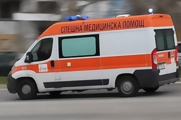 Катастрофа край Сандански! Млад шофьор се преобърна в канавка край магистралата