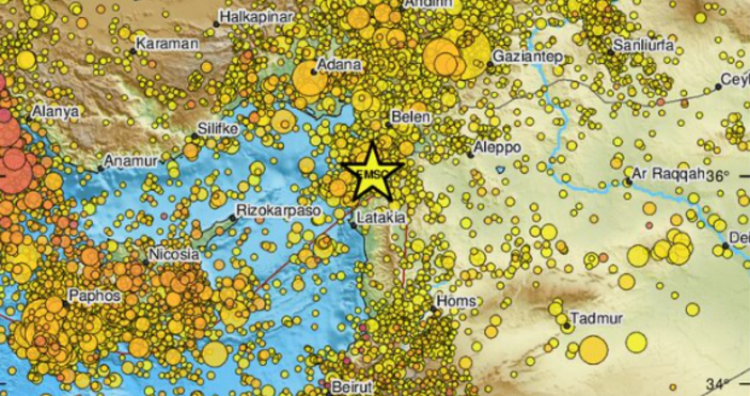 Ново силно земетресение между Турция и Сирия