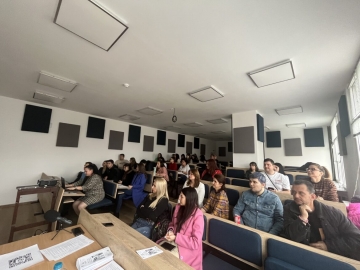 Студенти и преподаватели от ЮЗУ  Неофит Рилски  участваха в семинар по повод Световния ден на слуха