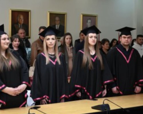 Дипломира се випуск 2022 на Природо-математическия факултет на Югозападния университет  Неофит Рилски