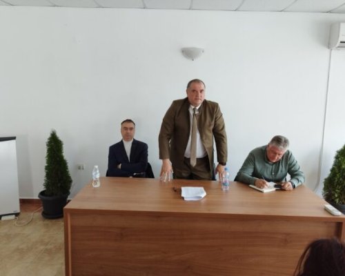 Първа официална среща на директора на ЮЗДП инж. Благой Милев с директорите на горските и ловните стопанства