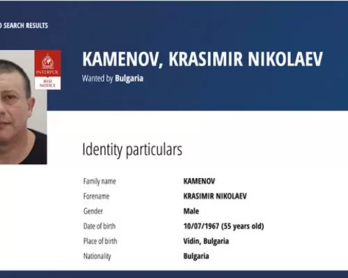 Красимир Каменов-Къро е обявен за международно издирване с червена бюлетина от Интерпол