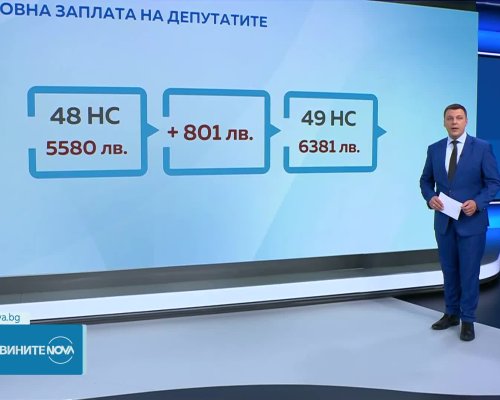 Скок на депутатските заплати