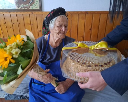 Баба  Милтана Събева от Банско стана на 100 години