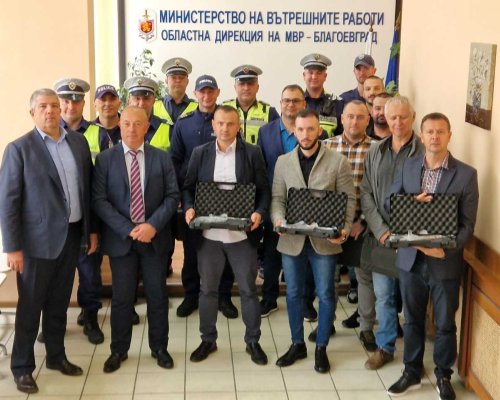 Ново служебно оръжие на служители от ОДМВР-Благоевград