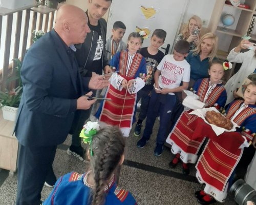Димитър Бербатов пристигна в Благоевград в Деня на българския спорт