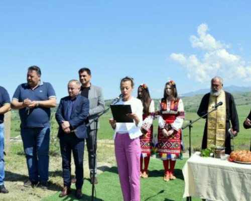 ЗАПОЧНА ИЗГРАЖДАНЕТО НА РЕЗЕРВОАР ЗА ПИТЕЙНА ВОДА В С. ЛАСКАРЕВО