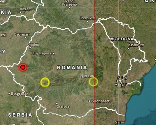 Земетресение с магнитуд 5,6 в Румъния