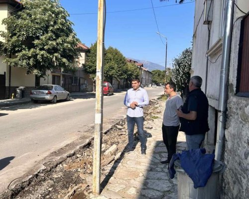 Започват довършителните ремонтни дейности на улица  Александър Стамболийски” в Разлог