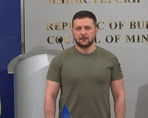 Зеленски: Благодаря ти, България, че защитаваш живота на нашия народ