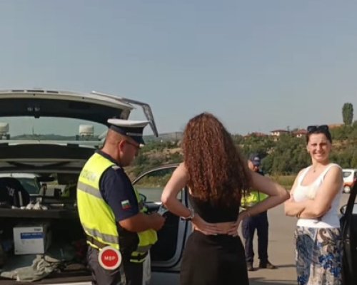 Мащабна акция на пътна полиция в Пиринско
