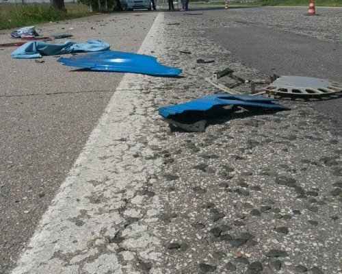 ТИР и лек автомобил се удариха на пътя ГКПП-Златарево-Петрич