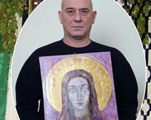 Художник разказа за истинско чудо в храма на Преподобна Стойна