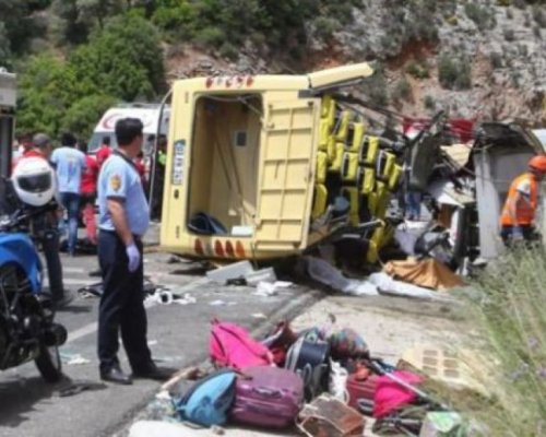 Автобус падна в пропаст в Турция, 7 пътници са загинали