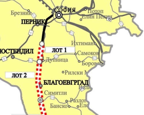 Подписка до институциите и ЕК поиска довършване на АМ  Струма  през Кресненското дефиле