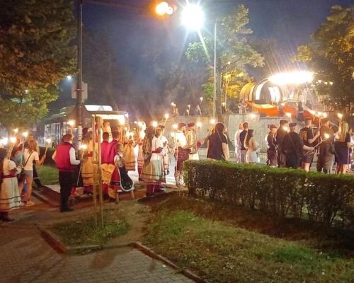 120 факли за 120 години от Илинденско-Преображенското въстание горяха в Благоевград в памет на героите
