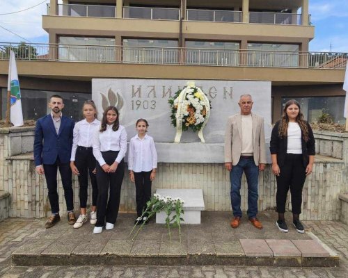 Симитли се поклони пред паметта на героите в  Илинденско-Преображенското въстание
