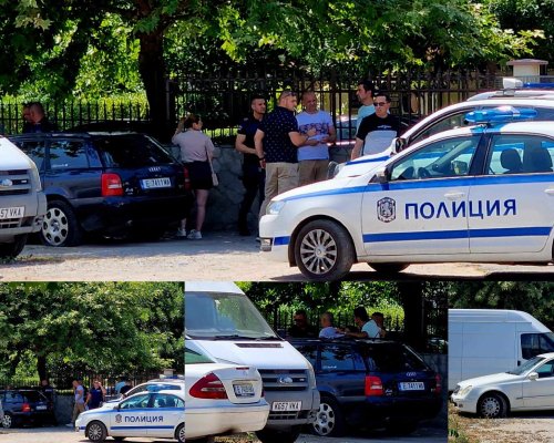 Люта петричанка потроши 2 коли пред хотел Омон в Благоевград