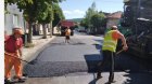 Повдигнати пешеходни пътеки на пътя Банско-Баня