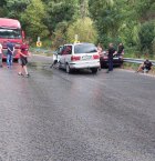 Kатастрофа между два автомобила на пътя Добринище и Гоце Делчев