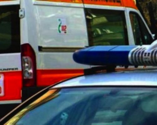 Верижна катастрофа между четири автомобила при тунел Железница