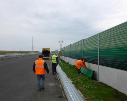 Шумозащитни панели за 3,3 милиона лева на АМ Струма