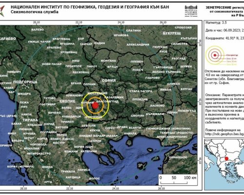 Продължават земетресенията в района на Симитли