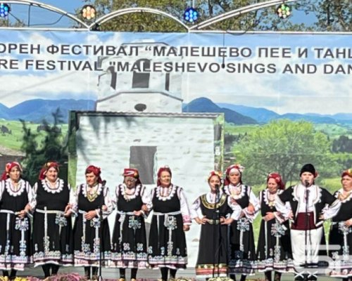 Над 2 400 участници на XVIII Международен фолклорен фестивал  Малешево пее и танцува”