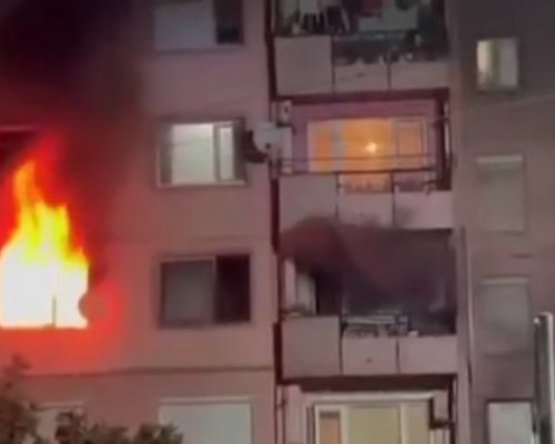 Късо съединение е причина за големия пожар в апартамент в Петрич