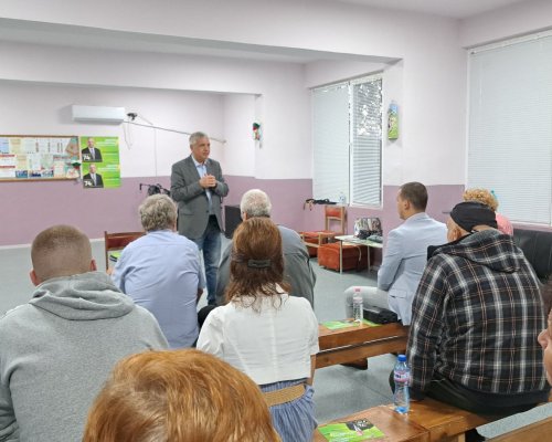 Сметището за строителни отпадъци бе сред темите на срещата на Николай Шушков с жителите на село Изгрев