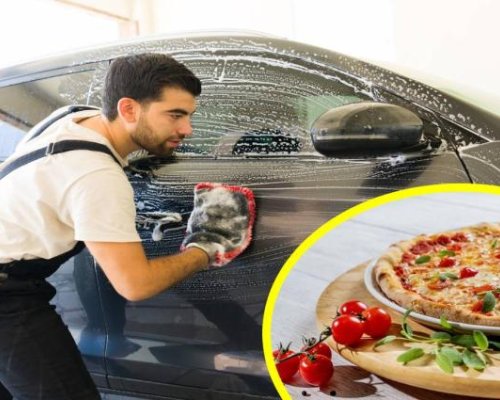 Автомивките стават пицарии