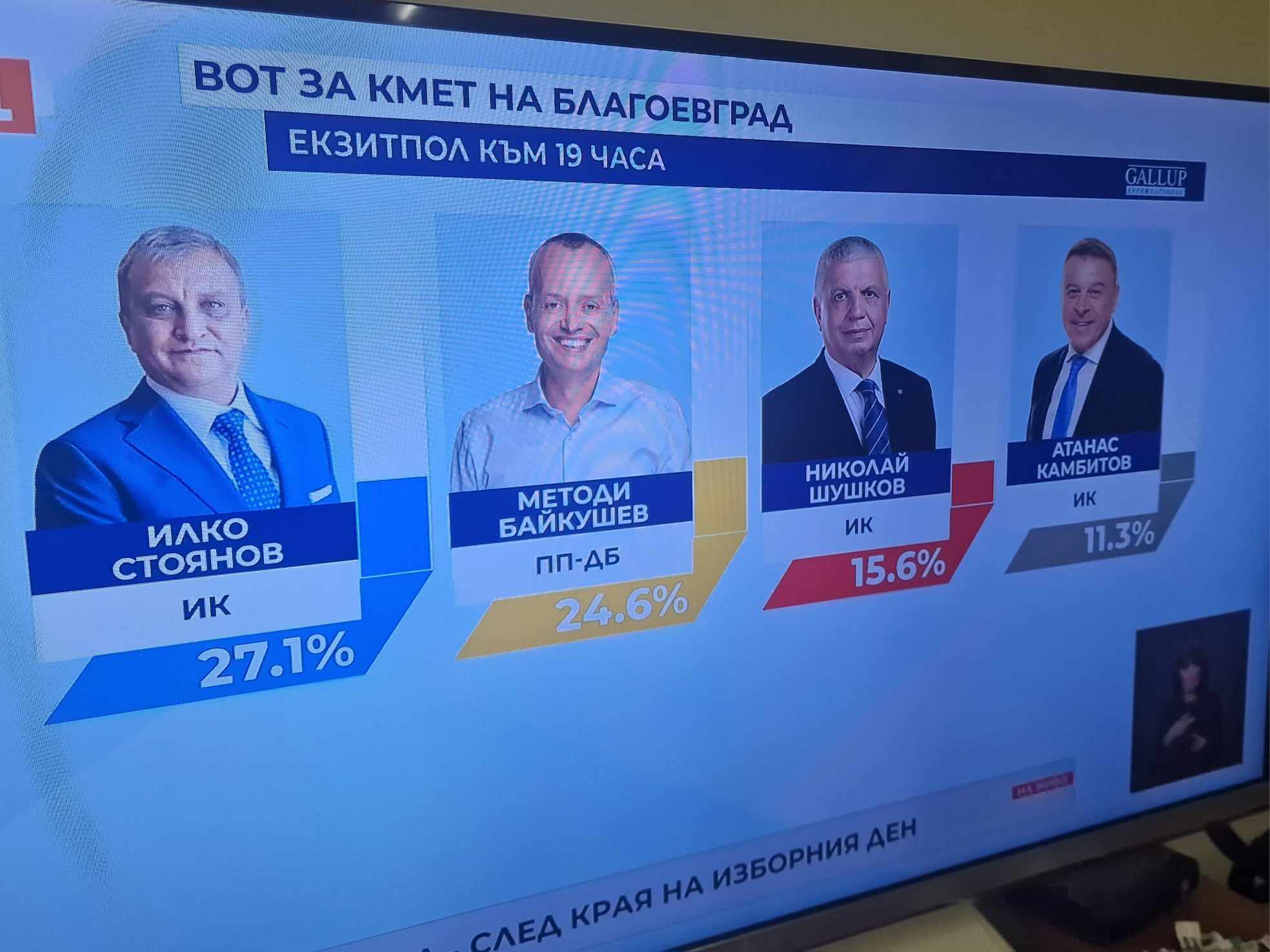Илко Стоянов и Методи Байкушев на балотаж в Благоевград Илко Стоянов и Методи Байкушев на балотаж в Благоевград
