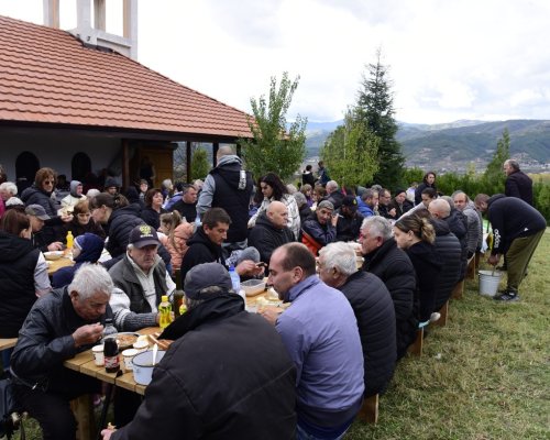 Почетоха Свети Мина във височините над Ораново