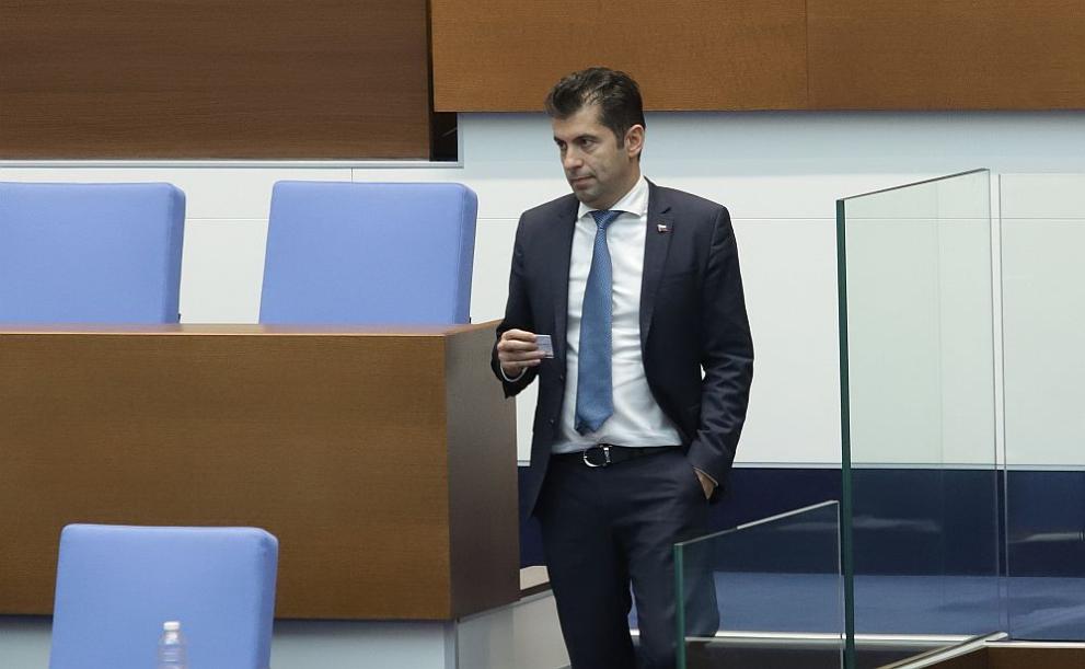 Кирил Петков: От днес Калин Стоянов е министър на ГЕРБ и ДПС