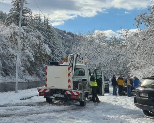 Внимание! Поледица в Благоевград днес