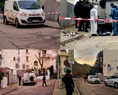 Маскирани изстреляха 19 куршума срещу Инкасо автомобил на ВИП СЕКЮРИТИ в Благоевград. Охранител се бори за живота си във ВМА София
