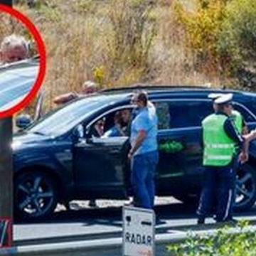 ЕКСКЛУЗИВНО! Дрон на Pirinsko.com засне полицейска акция на ГП Е-79 край Благоевград (снимки)