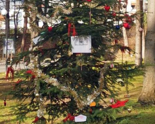 Ученици украсиха 19 коледни дръвчета в Градския парк на Гоце Делчев