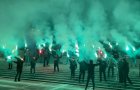Феновете на Пирин изпратиха годината с уникално пирошоу в центъра на Благоевград