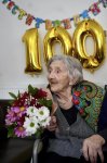 Надежда Георгиева от Дом за стари хора Свети Димитър в Разлог отпразнува своя 100-годишен юбилей