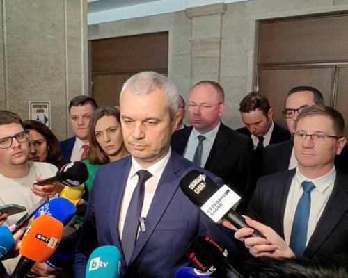 Костадин Костадинов: Българските граждани виждат едни зле прикрити бандити, които всеки ден изнасилват българската Конституция