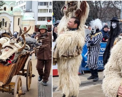 ЗА 3 ДНИ В ПЕРНИК:  Над 12 000 кукера гонеха злото на на фестивала  Сурва  2024